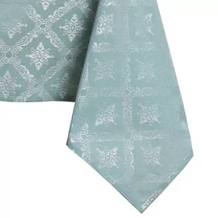 Obrus Maya Miętowy Drukowany Klasyczny 140x200 owal DecoKing - TCLOTH/DK/MAYA/HMD/MINT/O140X200 - Obrusy i serwetki - miniaturka - grafika 1