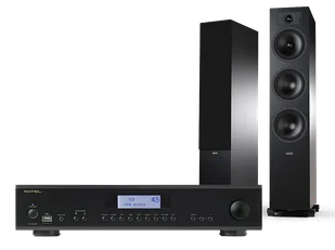 Rotel A14 MkII (czarny) + Tesi 6 (czarny) - Zestawy stereo - miniaturka - grafika 1