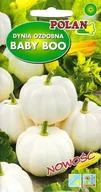 Nasiona i cebule - Dynia ozdobna Baby Boo 1.5 g POLAN - miniaturka - grafika 1