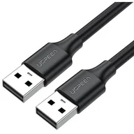 Kable USB - UGREEN kabel przewód USB 2.0 (męski) - USB 2.0 (męski) 0,25 m czarny (US128 10307) - 0,25 US128 10307 - miniaturka - grafika 1