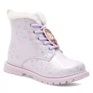 Buty dla dziewczynek - Botki Frozen AW23-103DFR Fioletowy - miniaturka - grafika 1