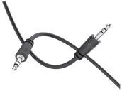 Kable - Kabel audio Jack 3.5 mm - ISY IAU-1021 3m Czarny - miniaturka - grafika 1