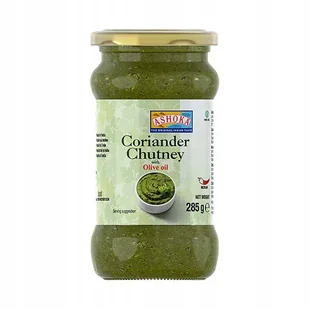 Chutney kolendrowy Coriander Chutney Ashoka 250g - Pasztet i przetwory mięsne - miniaturka - grafika 1