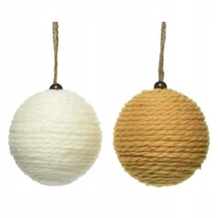 Bombka na choinkę z wełny nietłukąca 8 cm - Bombki - miniaturka - grafika 1