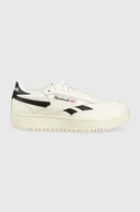 Sneakersy damskie - "Reebok Club C Double Damskie Białe (H04190)" - miniaturka - grafika 1