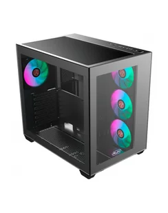 RAIJINTEK PAEAN C7 TG4, tower case (Kolor: CZARNY) - Obudowy komputerowe - miniaturka - grafika 1