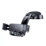 Uchwyty samochodowe do telefonów - Joyroom JR-ZS283 DASH & WINDSHIELD CAR MOUNT BLACK - miniaturka - grafika 1