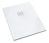 Brodziki prysznicowe - Brodzik Prostokątny Protos Smooth White 80X100X3,5 Stabilsound Plus Kompozyt 3Sp.p1P-80100-M1 - miniaturka - grafika 1