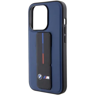 BMW BMHCP15LGSPBIV iPhone 15 Pro 6.1" granatowy/navy hardcase M Grip Stand Bicolor - Etui i futerały do telefonów - miniaturka - grafika 7