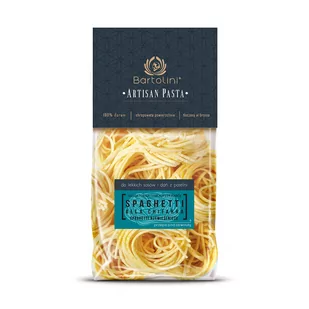 Makaron Durum Artisan Gniazda Chitarra 300g - Bartolini - Makaron - miniaturka - grafika 1