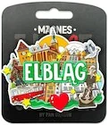 Magnesy - Magnes I love Poland Elbląg ILP-MAG-C-EL-06 - miniaturka - grafika 1