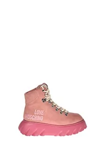 Botki damskie - Love Moschino Damskie sztyblety Ja21356g0fig260a39, różowe, 39 EU - grafika 1