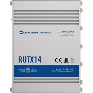Teltonika Router LTE12 RUTX14000000 - Routery - miniaturka - grafika 1