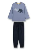 Piżamy chłopięce - Sanetta Piżama w kolorze błękitno-granatowym - miniaturka - grafika 1