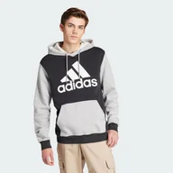 Bluzy sportowe damskie - Bluza z kapturem Essentials Fleece Big Logo - miniaturka - grafika 1