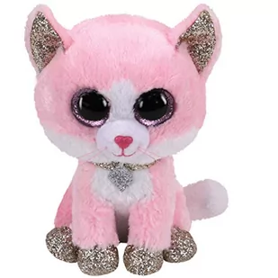 Ty UK Ltd Ty UK Ltd 36366 czapka beanie Fiona Pink Cat-Boo-Reg, wielokolorowa 36366 - Czapki dla dzieci - miniaturka - grafika 1