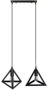 Elem Romb Wisząca Elem 6804/2 Black - Lampy sufitowe - miniaturka - grafika 1