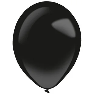 Balony lateksowe Decorator Pastelowe Fashion Czarne, 12cm, 100 szt. - Balony i akcesoria - miniaturka - grafika 1