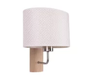 Lampy ścienne - Spot-Light 2017400111525 - Kinkiet MERCEDES 1xE27/25W/230V dąb - miniaturka - grafika 1