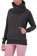 Swetry damskie - Alife and Kickin Damska bluza VioletAK B bluza damska sweter ze stójką sweter XS-XXL, Moonless Melange, M, Moon less melanż - miniaturka - grafika 1