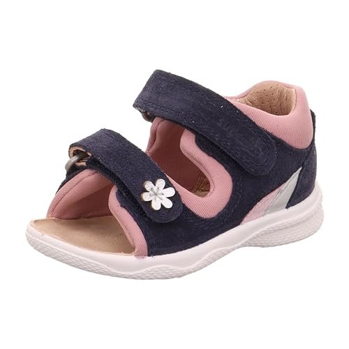 Superfit Sandały dziewczęce Polly, Niebieski różowy 8000, 24 EU