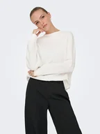 Bluzy damskie - JDY Bluza "Nanna" w kolorze białym - miniaturka - grafika 1