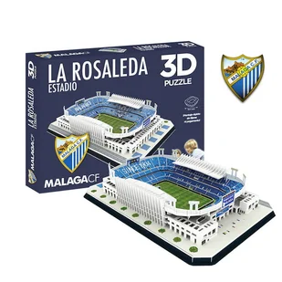 Stadion piłkarski LA ROSALEDA - Malaga FC - Puzzle 3D 117 elementów - model klubowy - Puzzle - miniaturka - grafika 1