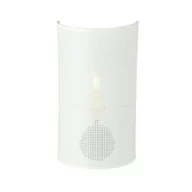 Lampy ścienne - Kinkiet Aston, wysokość 32 cm, biały/złoty - miniaturka - grafika 1