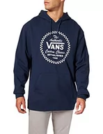 Bluzy męskie - Vans Męska bluza z kapturem Athletic Po, Sukienka Blues, L - miniaturka - grafika 1