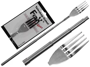 Outdoor FOX Fox Widelec Teleskopowy Stal Nierdzewna 33425 - Kuchnia turystyczne i akcesoria - miniaturka - grafika 1