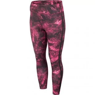Legginsy 4F multikolor allover W H4Z20 SPDF010 (kolor Wielokolorowy, rozmiar XS) - Legginsy - miniaturka - grafika 1