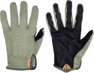 Giro D''Wool Rękawiczki Mężczyźni, mil spec olive L 2020 Rękawiczki długie 230087-008 - Rękawiczki rowerowe - miniaturka - grafika 1