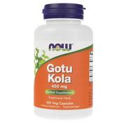 Suplementy naturalne - Now Foods Gotu Kola 450mg - 100 kapsułek 02069 - miniaturka - grafika 1