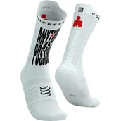 Skarpetki kolarskie - COMPRESSPORT Skarpetki rowerowe PRORACING SOCKS V4.0 BIKE IRONMAN 2025 white - miniaturka - grafika 1