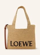Torebki damskie - Loewe Torba Shopper Medium beige - miniaturka - grafika 1