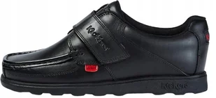 KICKERS PÓŁBUTY CHŁOPIĘCE NA RZEPY SKÓRA 39 Ż3E - Buty dla chłopców - miniaturka - grafika 1