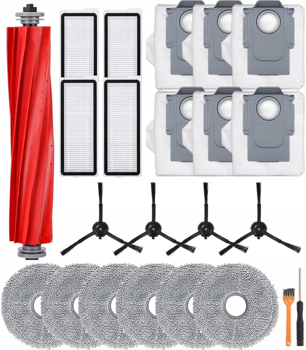 Duży Zestaw akcesoriów do Roborock Q Revo Pro / S / MaxV / Pro