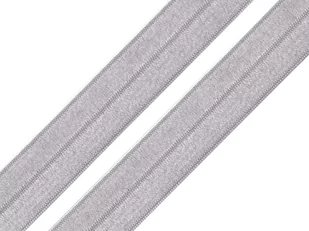 Lamówka elastyczna 20 mm ( 1 mb ) SZARA - Zabawki kreatywne - miniaturka - grafika 1