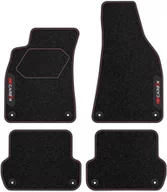 Dywaniki samochodowe - Dywaniki welurowe z serii Carbon  do SEAT Exeo 2008-2013 - miniaturka - grafika 1