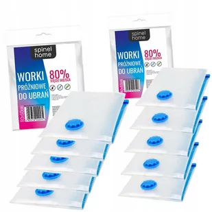10X Worek Próżniowy Na Ubrania Worki Próżniowe - Pokrowce na ubrania - miniaturka - grafika 1