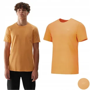 KOSZULKA MĘSKA 4F SPORTOWA UNIWERSALNA T-SHIRT BAWEŁNA NA CO DZIEŃ XL - Koszulki męskie - miniaturka - grafika 1