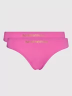 Majtki damskie - Emporio Armani Underwear Komplet 2 par fig klasycznych 163334 2R384 05873 Różowy - miniaturka - grafika 1