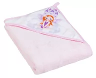 Okrycia kąpielowe dla dzieci - TEGA Baby Okrycie kąpielowe Księżniczka 100x100 Różowe - miniaturka - grafika 1