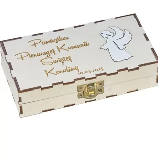 Pudełko na pieniądze Pamiątka Komunii Świętej - Pudełka i szkatułki - miniaturka - grafika 1
