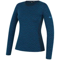 Koszulki sportowe damskie - Damska koszulka Zulu Merino 240 Long Rozmiar: S / Kolor: niebieski - miniaturka - grafika 1