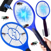 Lampy owadobójcze - ELEKTRYCZNA ŁAPKA PALETKA NA MUCHY KOMARY ĆMY OWADY PACKA DO ŁAPANIA MUCH - miniaturka - grafika 1