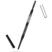 Kredki do oczu - Pupa High Definition Eyebrow Pencil kredka do brwi 0.09 g 004 extra dark - miniaturka - grafika 1