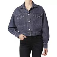 Kurtki damskie - Pepe Jeans Damska kurtka dżinsowa Sue, Czarny (Archive Black Used 000), XL - miniaturka - grafika 1