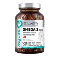 Witaminy i minerały - MyVita Silver Omega 3 Forte x 100 kaps - miniaturka - grafika 1