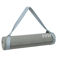 Maty do jogi - Fitsy, Mata Do Jogi, Szara, 183 x 61 x 0,6 cm - miniaturka - grafika 1